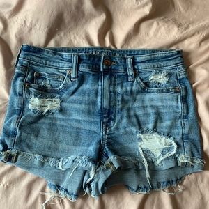 American Eagle High Rise Shortie Size 8